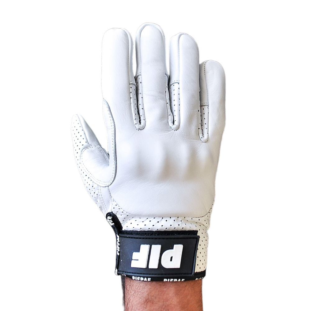 PIF PAF Pro Leather Gloves White