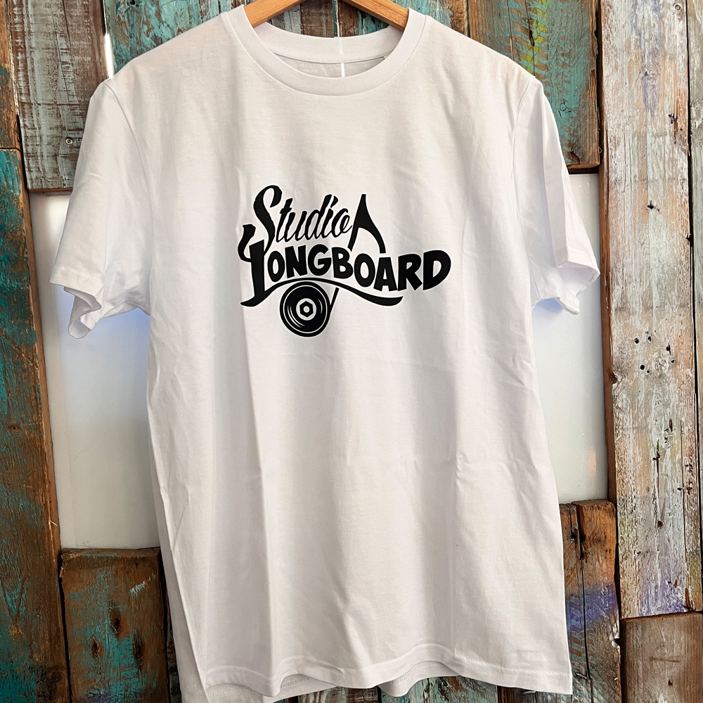 Studio Longboard T-Shirt Rocker White